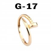 Kartier Model Çivi Yüzük Unisex Model - 2168 - 4