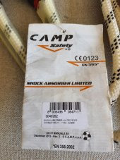 Camp Safety 5040202 Şok Emicili Çift Bacaklı Lanyard 135cm - 3