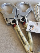 Camp Safety 5040202 Şok Emicili Çift Bacaklı Lanyard 135cm - 9