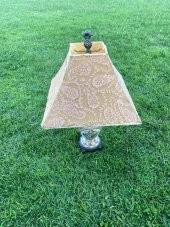 Kuş Motifli Porselen Abajur 70 cm - 3