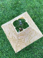 Kuş Motifli Porselen Abajur 70 cm - 6