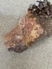 Andradit Kuvars Kristal Doğal Taş 160 Gram - 5