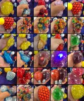 Beyin Stres Topu 1200 Adet - Slime Stres Top Oyuncak - 1
