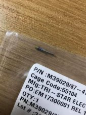 Glenair M39029/87 - 476 Circular MİL Spec Contacts Size 20 Thermocouple Pin - Dairesel Konnektör - 3