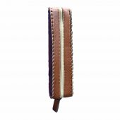 Honarkadeh Suni Deri Fermuarlı Kalemlik 28x6x6,5 Cm - 2