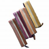 Honarkadeh Suni Deri Fermuarlı Kalemlik 28x6x6,5 Cm - 1
