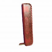 Honarkadeh Suni Deri Fermuarlı Kalemlik 28x6x6,5 Cm - 7