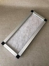 Alüminyum Çerçeveli Elyaf Havalandırma Filtresi 15x35cm - 3