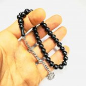 Küre Model Püsküllü 8-7mm Gürcü Oltu Tesbih thumbnail 1