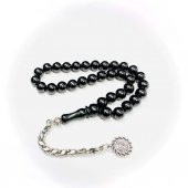 Küre Model Püsküllü 8-7mm Gürcü Oltu Tesbih thumbnail 2