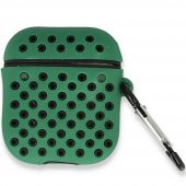 Apple Airpods 1. / 2. Nesil ile uyumlu Kılıf Delikli Koruyucu Silikon Kapak - 10