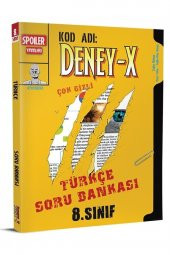 8. Sınıf Deney X Türkçe Soru Bankası - 1