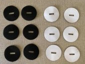 Yapışkanlı Yuvarlak Cırt Bant 56mm(Tek Taraf) 10 Adet - 7