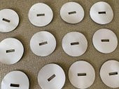 Yapışkanlı Yuvarlak Cırt Bant 56mm(Tek Taraf) 10 Adet - 9