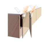 PS Latch74 Solo Kilit Sistemi İçin Otomatik İtmeli Kilit - 2