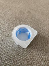 Kilitli Beyaz Plastik Kapak 29,5mm 10 Adet thumbnail 3