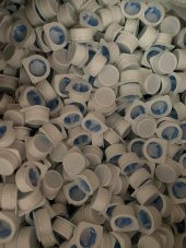 Kilitli Beyaz Plastik Kapak 29,5mm 10 Adet thumbnail 7