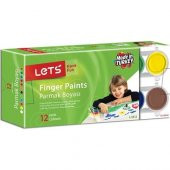 Lets Parmak Boyası 25 ML 12 Renk L-5512 - 1