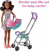 Barbie Bebek Bakıcısı Bebeği ve Aksesuarları Oyun Seti FHY97-HHB68 - 5