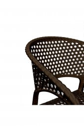 Mandella Regnum Örgü Koltuk (2 Adet) Kahverengi thumbnail 4