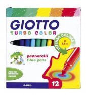 Giotto Keçeli Boya Kalemi 12 Renk 416000 - 1