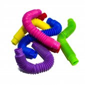 Oyuncak Sevimli Borular Esnek Boru Pop Tubes 6lı Set - 1