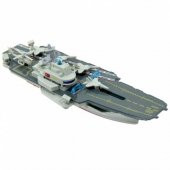 Sesli Işıklı Metal Çek Bırak Model Uçak Gemisi 21 Cm - 1