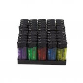 Erzisepet Çakmak Erzi 1800 Turbo Şeffaf Çakmak Rüzgarda Sönmeyen 50Li - 1