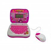 Oyuncak Eğitici Laptop Türkçe-ingilizce 100 Fonksiyonlu Pembe - 1