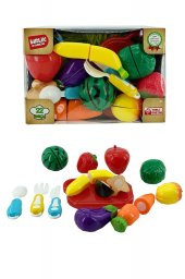 Cırt Cırtlı Oyuncak 22 Parça Meyve Kesme Seti - 1