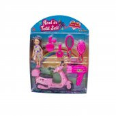 Oyuncak Bebek Aselin Tatil Seti 7 Parça 30 Cm - 1