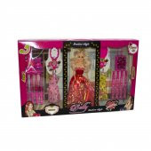 Oyuncak Manken Bebek Defile Seti Aksesuarlı 30 Cm - 1