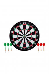 Oyuncak Çift Taraflı Dart Seti Iğneli 30 Cm - 1
