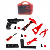 Oyuncak Tamir Seti 14 Parça Çantalı Tamir Set Eğitici Tamir Seti - 1