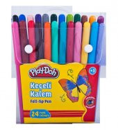 Play-Doh Keçeli Kalem Pvc 2 MM 24 Renk PLAY-KE006 - 1