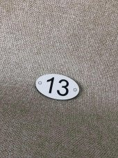 Universal Plastik Koltuk Numarası 1-23 Arası 48 Adet thumbnail 5