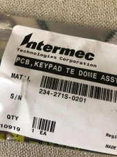 Intermec CK70 CK71 Alfanümerik Tuş Takımı Kartı 234-271S-0201 - 10