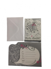 DÜĞÜN -NİŞAN-KINA DAVETİYE 8Lİ - 1