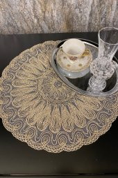 Altın Kordone Nakışlı Modern Supla thumbnail 2