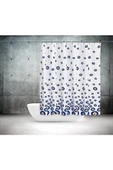 Nazar Boncuğu Banyo Perdesi, 180x200cm Duş Perdesi-tek Kanat Banyo Duş Perdesi- C Halka Hediyeli thumbnail 1
