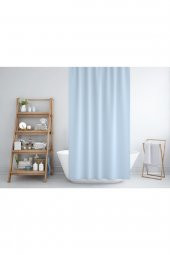 Duş Perdesi Seti, 12 Adet C Halka Hediyeli Banyo Perdesi-Banyo Duş Perdeleri-Banyo Aksesuarları thumbnail 1