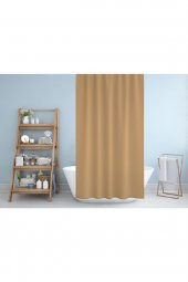Banyo Perdesi - Tek Kanat Duş Perdesi, Polyester Kumaş Duşakabin Perdesi 180x200 cm Küvet Perdesi - 1