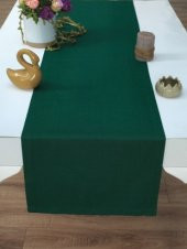 Yeni Yıl Temalı Özel Runner Amerikan Servis Runner Pamuklu Yeşil Masa Sunum Runnerı 40x170 thumbnail 1