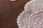 Amerikan Servis 8 Kişilik Valeria Bej Supla ve Runner Set 9 Parça Sunum Takımı Tropikhome - 2