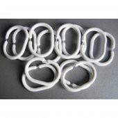 Banyo Perdesi Palmiye Desen Dijital Baskılı Duş Perde Polyester Kumaş Banyo Perdesi 180x200 Plastik - 3