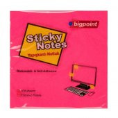 BIGPOINT YAP.KAGIT 75x75 NEON KIRMIZI (807) - 1