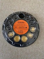 Eurama IC-0679 6 MHz Altın Kaplama Kontrol Filmi 5 Adet - Algılama Kristali thumbnail 1