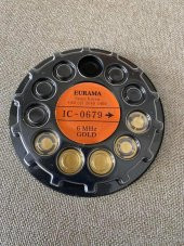 Eurama IC-0679 6 MHz Altın Kaplama Kontrol Filmi 5 Adet - Algılama Kristali thumbnail 6