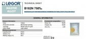 Legor B182N 18K Altın Mekanik İşleme Alaşımı 200 Gram - 2