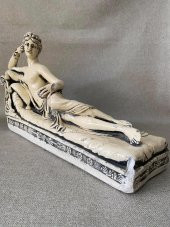 Antika Nü Kadın Heykeli - Alçı Kadın Biblo thumbnail 2